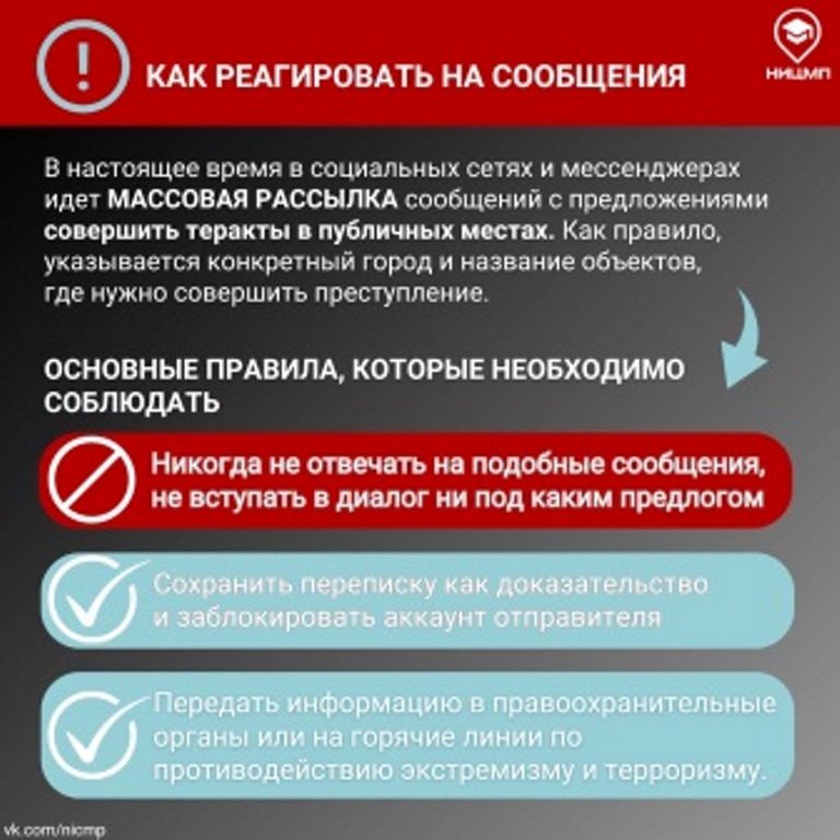 как реагировать на сообщения